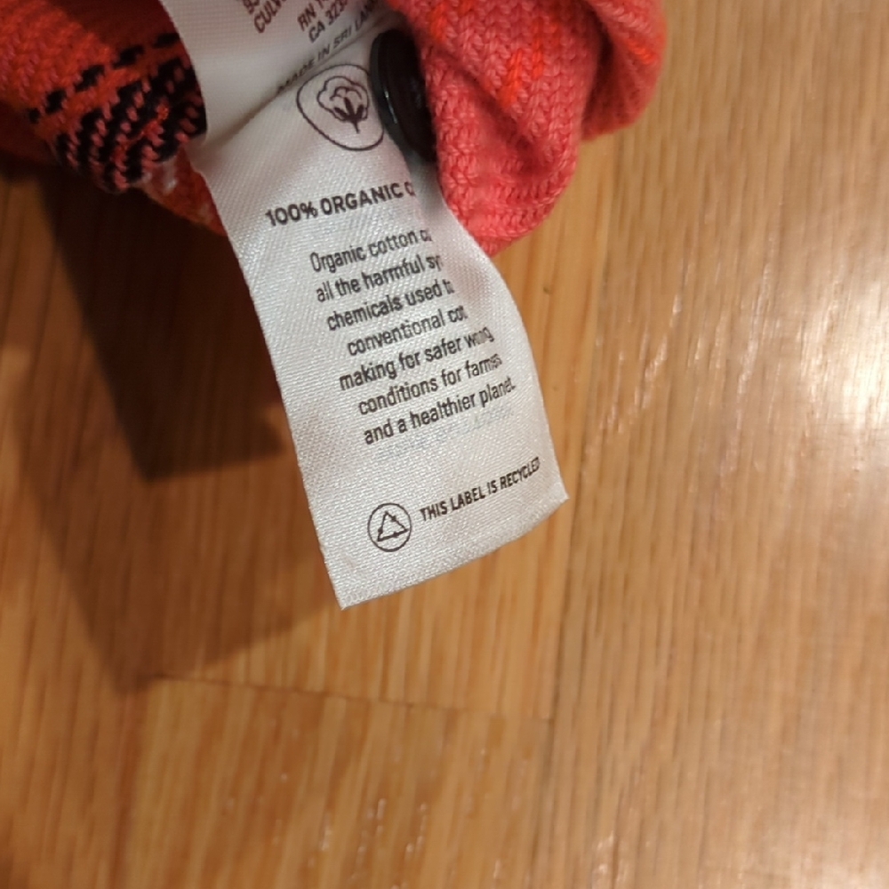 Outerknown Blanket Shirt Women's M/L Pink Cabin Coastal Cottage Casual Granola - Picture 5 of 7